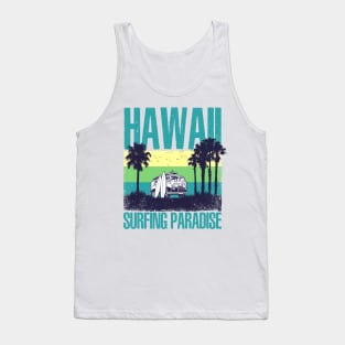 hawaii surfing paradise Tank Top